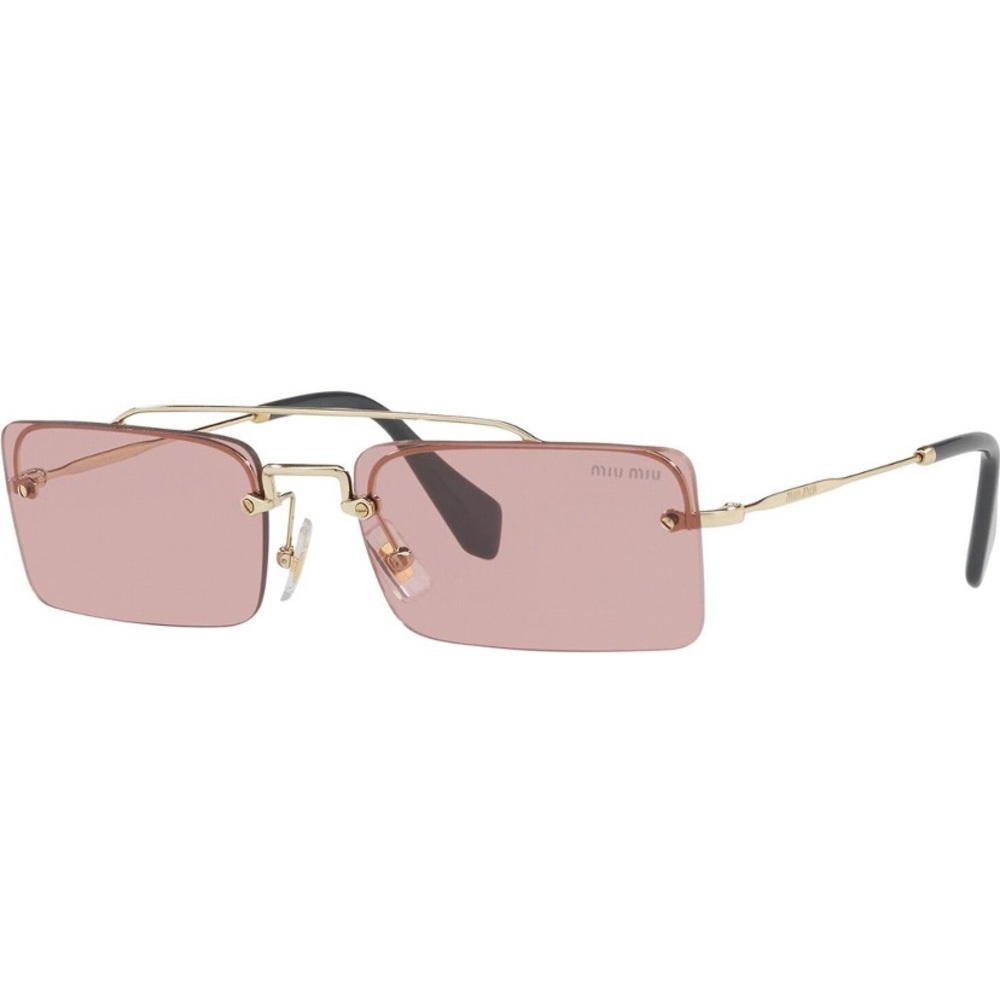 New Miu Miu Rimless Square Sunglasses - image 2